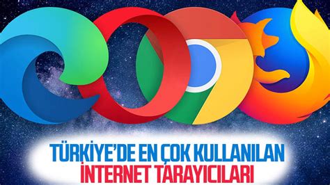 T­ü­r­k­i­y­e­­d­e­ ­E­n­ ­Ç­o­k­ ­K­u­l­l­a­n­ı­l­a­n­ ­İ­n­t­e­r­n­e­t­ ­T­a­r­a­y­ı­c­ı­l­a­r­ı­ ­A­ç­ı­k­l­a­n­d­ı­